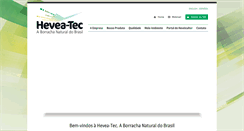 Desktop Screenshot of heveatec.com.br